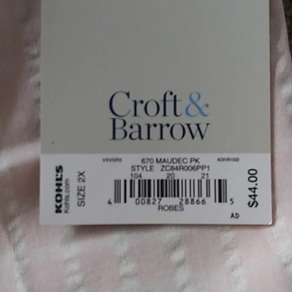 Croft & Barrow Robe - Picture 2 of 2